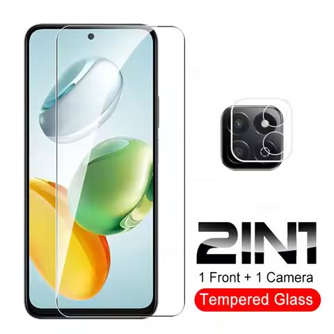 For Honor X7c Glass 2IN1 Camera Lens Protective Tempered Glass Honer Honar X 7c X7 7 C 4G 6.77 inche