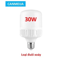 DC 12V and AC/DC 12V~85V Led lights, capacity 30W~50W, E27 swirl tail, energy saving. Battery light