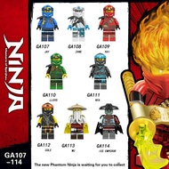 PRCK Ninjago Masters of Spinjitzu GA107-114