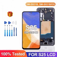 หน้าจอ LCD สำหรับ Samsung S25 S931B S931U S931W S931N S931E จอแสดงผล LCD หน้าจอสัมผัส ชุดเปลี่ยนอะไห