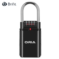 Brifit Key Storage LOCK BOX รวมกุญแจ 4 หลักถือได้ถึง 6 คีย์ Secure BOX Keys Holder สำหรับในบ้านและกล