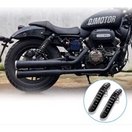 For the QJ SRV250 Modified exhaust pipe Cobra Exhaust Retro Exhaust Silencing