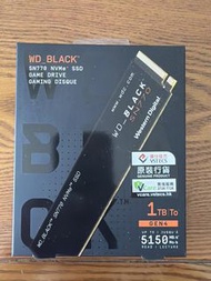 全新 WD_BLACK SN770 1TB NVMe Gen4 SSD
