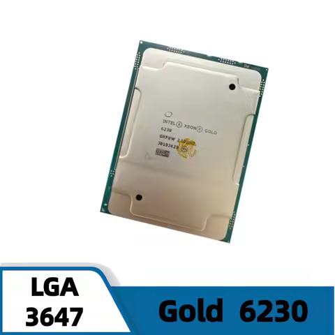Gold 6230 CPU 2.10GHz 20-Cores 40-Threads 27.5MB 125W LGA3647 For C621 Xeon 6230