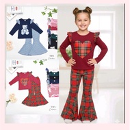 Set Baju Jalan budak perempuan / Baju Jalan budak