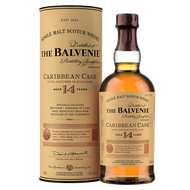 百富14年加勒比海蘭姆酒桶單一麥芽蘇格蘭威士忌 43% 0.7L
