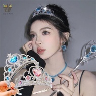 Crown Princess Headdress Hair Accessories Imperial Crown Headband Princess Cosplay Crown Accesories