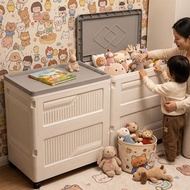 【Next-day delivery】Foldable storage boxes plastic storage boxes with lids dust-proof storage boxes c
