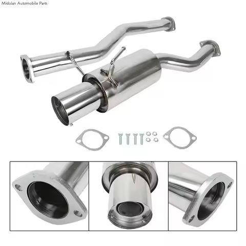 Full Cat Back Pipe Exhaust Header Manifold Drift Spec For 2003 2004 2005 2006 2007 2008 350Z Infinit
