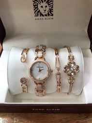 Anne Klein Women's Watch and Bangle Set