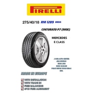 PIRELLI P7 MOE 275 40 18 RUNFLAT MERCEDES ECLASS