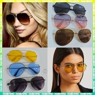 Aviator Oversized Sunglasses Cermin Mata Aviator Spek Oversized Metal