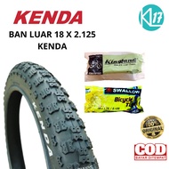 OUTER TIRE 18 x 2.125 KENDA 18 CHILDREN'S BIKE TIRE BMX MINI FOLDING SAVING PACKAGE 18 BIKE TIRE