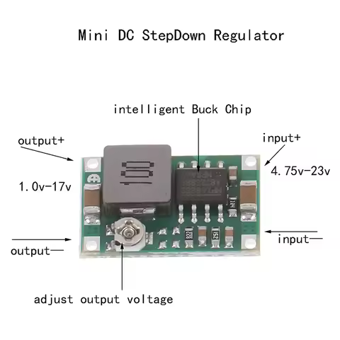 High Quality Step Down Converter Volt Regulator 3A MINI DC-DC STEP DOWN CONVERTER VOLT REGULATOR 5V-