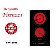 Firenzzi FRC-2066 Double Zone Domino Ceramic Hob / BUILD IN OR FREESTANDING CERAMIC HOB