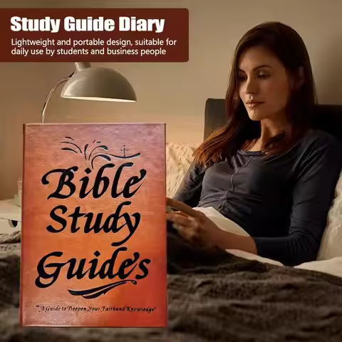 The Bible Study Guide Notebook A Guide To Deepen Faithand Knowledge Bible Beginner Reading Assistant