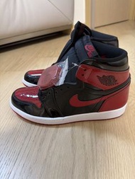 Nike Air Jordan 1  High Patent Bred