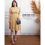 MISSOL Dress floral midi motif short sleeve casual flare dress 3708 D3708