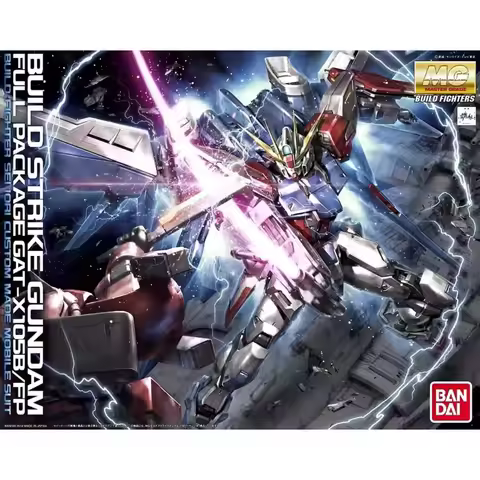 Bandai MG 1/100 Build Strike Full Package & Launcher Sword Strike & Aile Strike Ver.RM Clear Color M