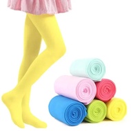 Kids Pantyhose Ballet Dance Tights for Girls Stocking Children Velvet Solid White Pantyhose Girls Ti