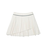 Korean MALBON Golf Skirt Womens Golf White Irregular Slimming Skirt Half Body Skirt