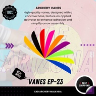 AAE Arizona Vanes EP-23 / Sport / Memanah / Arrow Vane / Fletcher / Anak Panah / EAD Archery