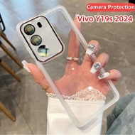 Vivo Y19s 2024เคสใสสำหรับ Vivo VivoY19s Y19s Y 19 S Y19 S 4G 5G ฝาหลังป้องกันกล้องนิ่มโปร่งใสเคสโทรศ