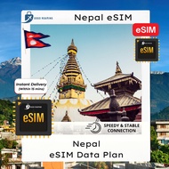 【eSIM】Nepal eSIM (3GB-10GB) GOGO ROAMING Travel eSIM