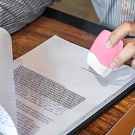 AVUKA Identity Protection Roller Stamp, Shielder Solid Color Privacy Security Address Eraser, Addres