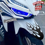 Tribal Flame Fender Sticker Tribal Flame Fender Sticker/ Fire Tribal Sticker/ Fire Motorcycle Sticke