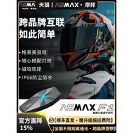 ASMAX Helmet Bluetooth Intercom Headset F1 Pro Motorcycle built-in F1Cycling Motorcycle Z1Full-face 