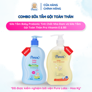 [COMBO] Sữa tắm gội toàn thân Baby Prebiotic 400ml + Pro Vitamin E & B5 500ml