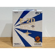 S14 Aviation Fighters Series AVFS #026 E-2D Advanced Hawkeye Pre-painted die-cast model U.S. Navy VA