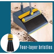 Foldable Broom Dustpan Set Household Floor Cleaning Set Rotating Broom With Dustpan Magnetic Househo