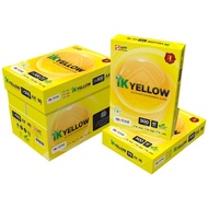 IK Yellow A4 Paper 70gsm & 80gsm - 450 Sheet (10 Ream/Box)