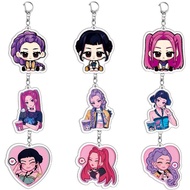 GANTUNGAN Kpop demon hunter character keychain kpop demon hunter keychain/ kpop demon hunter charact