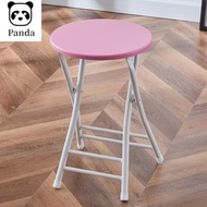 Folding Stool Foldable Portable Chair Home Space-Saving Simple Outdoor / Simple and Thickened Folding Round Stool Portable Outdoor Stool Dining Table Chair Home Chair Office Training Stool / high stool back chair minimalist light adult round dining chair