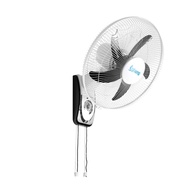 Factory Direct Solar Dc Shaking Head Wall Fan DC12VRechargeable Wall-Mounted Fan16Inch Fan