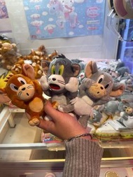 Tom and Jerry and Tuffy 毛公仔 冒險樂園景品 一set 3隻