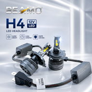 headlamp mobil H4 Lampu Depan untuk Mobil 100W 7000LM 6000K/3000K dengan Lampu Depan LED H4