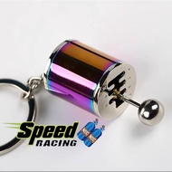 JDM Colourful Transmission Gear Shift Gearshift Knob Gearbox Keychain Keyring Key Chain Keyfob