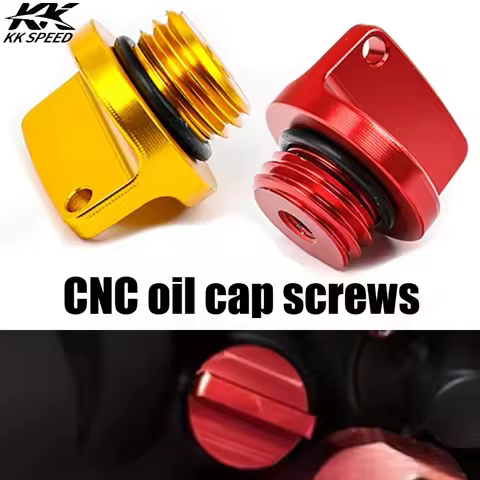 Motorcycle Oil Filler Cap Plug CNC Engine Oil Screw Cover Plug M20*2.5 for yamaha MT09 FZ09 MT09Trac