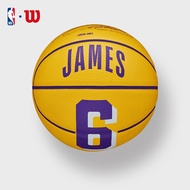 Wilson NBA Player Icon Lebron James Mini Outdoor Basketball (Size 3) - WZ4007201XB3