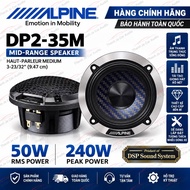 Set of 2 Alpine DP2 35M Speakers / Includes 4 Meters of High Quality Speaker Cable
