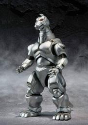 [玩物份子]S.H.MonsterArts 特攝怪獸 UX-02-93 機械哥吉拉~初回特典付+魂商店小戰車