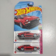 Hot wheels '82 Toyota Supra HW: The 80s US Card Hotwheels 1982 Supra
