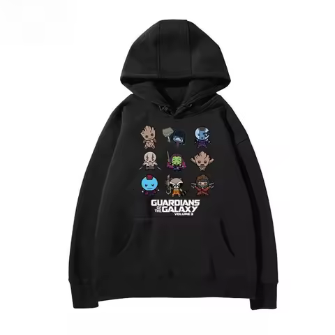 Original Marvel Guardians of The Galaxy Printed Hoodie Autumn/Winter Men's and Women's American Larg