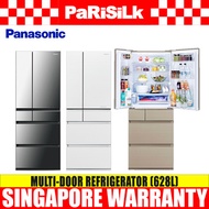 Panasonic NR-F603GT-X6 | NR-F603GT-W6 | NR-F603GT-N6 Multi Door Refrigerator (628L)