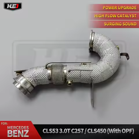 HEO Exhaust Downpipes for Mercedes AMG GT50 GT53 E53 CLS53 GLE53 CLE53 3.0T C257 High-performance Ex