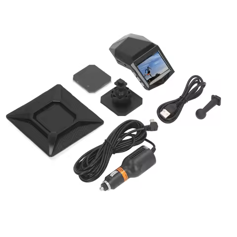 Front Rear Dash Cam 10MP HD Night Vision Dashboard Camera Center Console Perfume Dash Cam Recorder C
